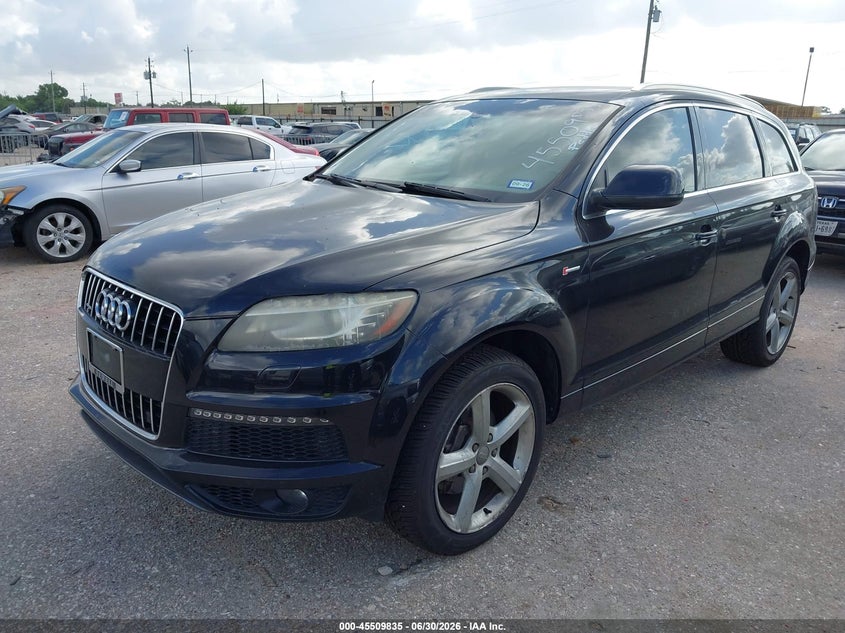 2014 Audi Q7 VIN WA1DGAFE2ED005846 IAAI salvage auction — NORMAL WEAR, Original (Texas), sold $500 on 2026-07-29 (photo 2)