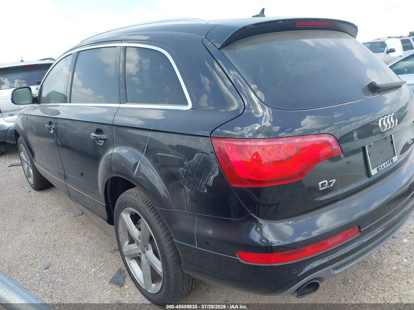 2014 Audi Q7 VIN WA1DGAFE2ED005846 IAAI salvage auction — NORMAL WEAR, Original (Texas), sold $500 on 2026-07-29 (photo 3)