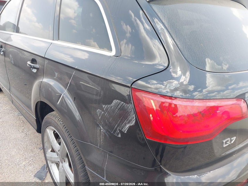 2014 Audi Q7 VIN WA1DGAFE2ED005846 IAAI salvage auction — NORMAL WEAR, Original (Texas), sold $500 on 2026-07-29 (photo 6)