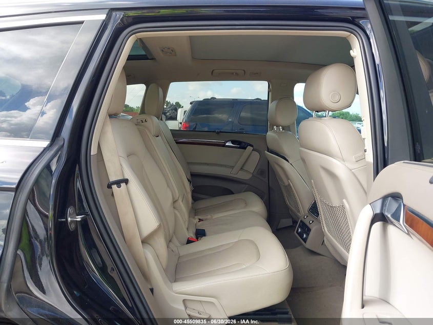 2014 Audi Q7 VIN WA1DGAFE2ED005846 IAAI salvage auction — NORMAL WEAR, Original (Texas), sold $500 on 2026-07-29 (photo 8)