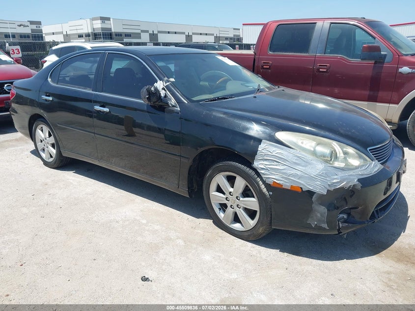 2005 Lexus Es 330 VIN JTHBA30G455131073 IAAI salvage auction — NORMAL WEAR, Original (Texas), sold $575 on 2026-07-21 (photo 1)