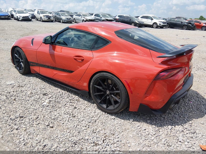 2024 Toyota Supra VIN WZ1DB0G08RW063537 IAAI salvage auction — FRONT END, Clear (Tennessee), sold $26,000 on 2026-08-17 (photo 3)