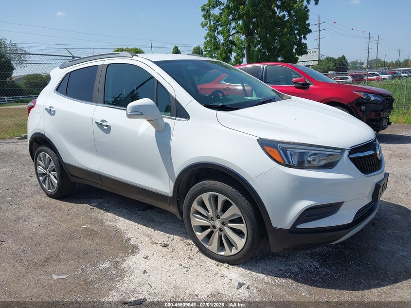2018 Buick Encore VIN KL4CJESB1JB540883 IAAI salvage auction — NORMAL WEAR, Clear (Montana), sold $1,100 on 2026-07-30 (photo 1)