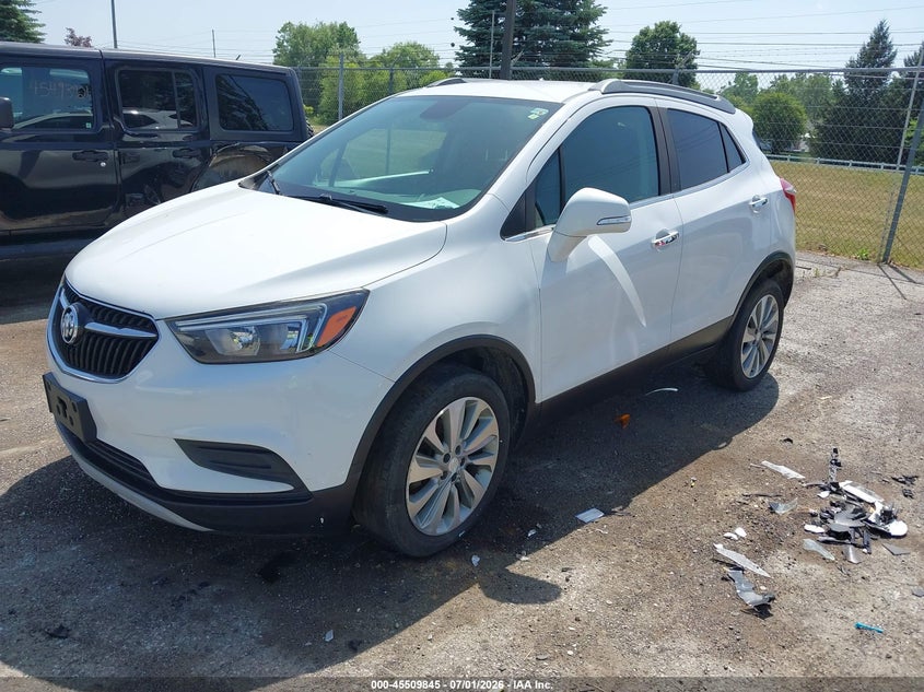 2018 Buick Encore VIN KL4CJESB1JB540883 IAAI salvage auction — NORMAL WEAR, Clear (Montana), sold $1,100 on 2026-07-30 (photo 2)