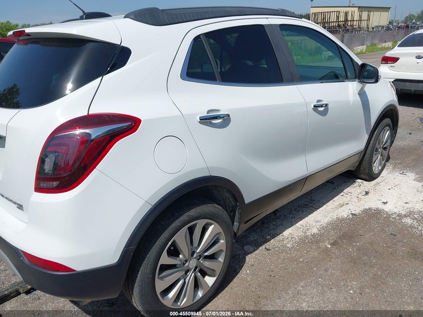 2018 Buick Encore VIN KL4CJESB1JB540883 IAAI salvage auction — NORMAL WEAR, Clear (Montana), sold $1,100 on 2026-07-30 (photo 4)