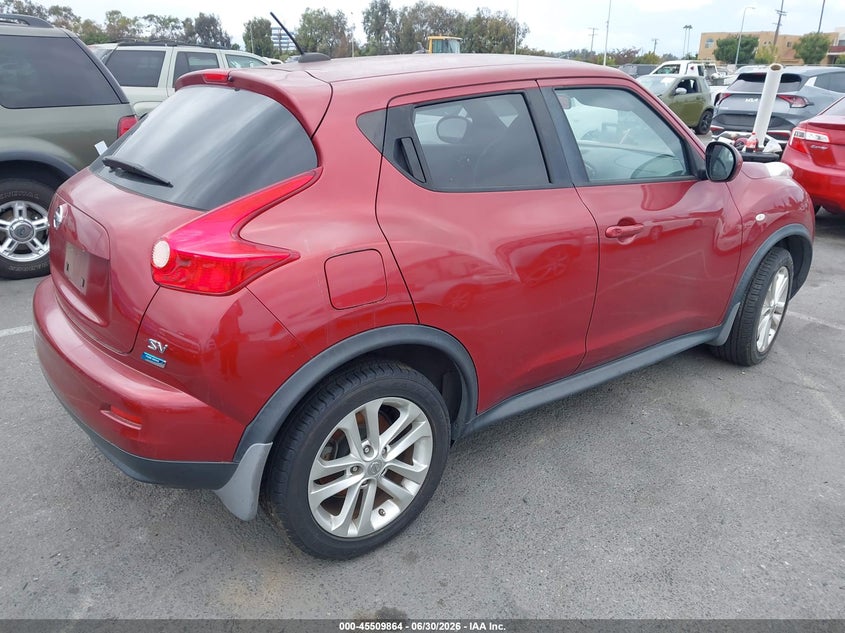 2012 Nissan Juke VIN JN8AF5MR9CT117995 IAAI salvage auction — NORMAL WEAR, Clear - Dealer Only (California), sold $475 on 2026-07-09 (photo 4)