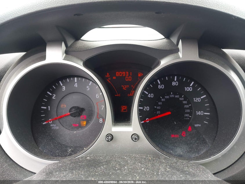 2012 Nissan Juke VIN JN8AF5MR9CT117995 IAAI salvage auction — NORMAL WEAR, Clear - Dealer Only (California), sold $475 on 2026-07-09 (photo 7)