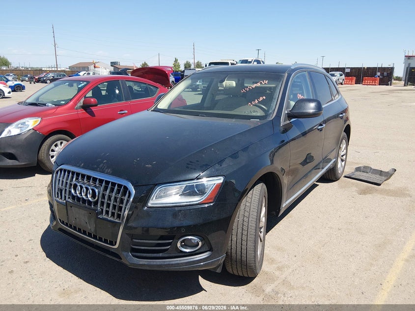2015 Audi Q5 VIN WA1LFAFP2FA031611 IAAI salvage auction — NORMAL WEAR, Clear (Colorado), sold $3,100 on 2026-07-28 (photo 2)