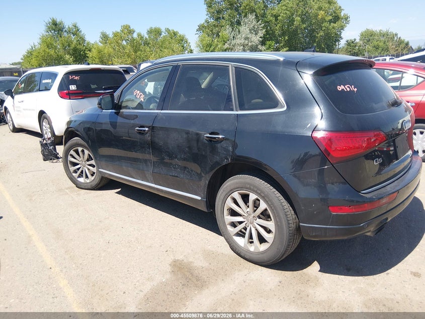 2015 Audi Q5 VIN WA1LFAFP2FA031611 IAAI salvage auction — NORMAL WEAR, Clear (Colorado), sold $3,100 on 2026-07-28 (photo 3)