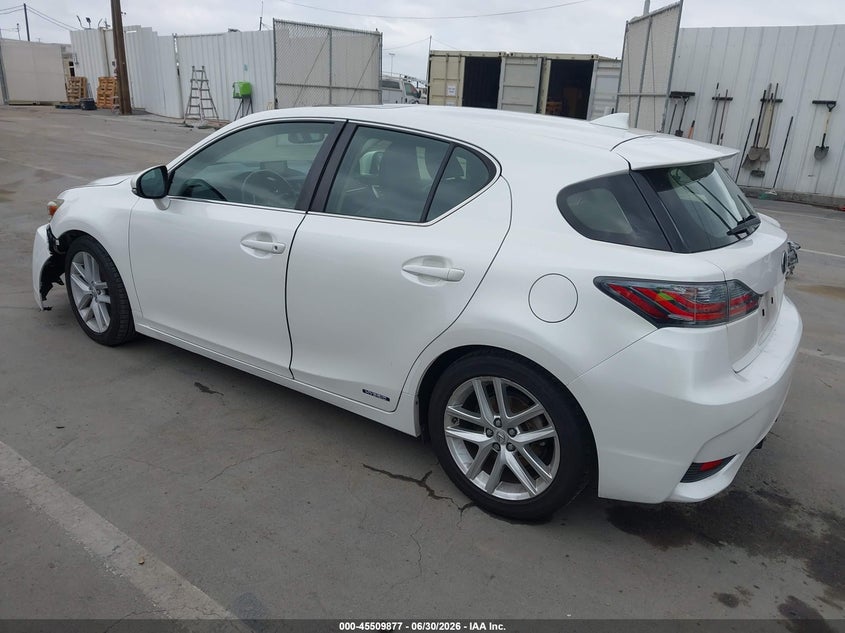 2016 Lexus Ct VIN JTHKD5BH3G2270785 IAAI salvage auction — FRONT END, Salvage Title, sold $4,150 on 2026-07-23 (photo 3)