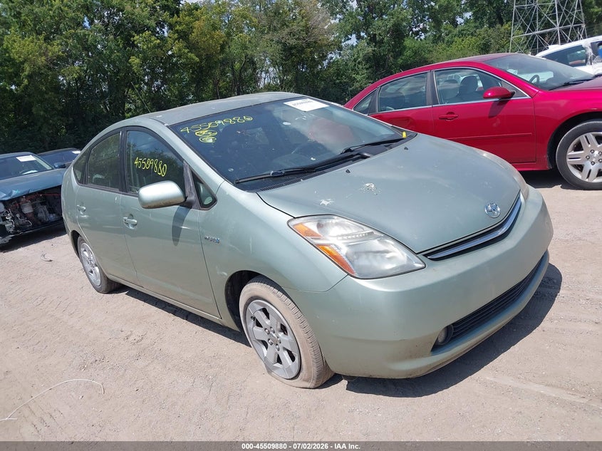 2008 Toyota Prius VIN JTDKB20U587783093 IAAI salvage auction — NORMAL WEAR, Clear (Indiana), sold $375 on 2026-07-29 (photo 1)