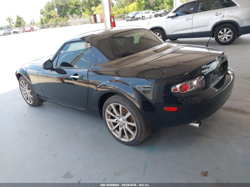 2008 Mazda Mx-5 VIN JM1NC26F080157026 IAAI salvage auction — NORMAL WEAR, Clear (Florida), sold $375 on 2026-07-15 (photo 3)