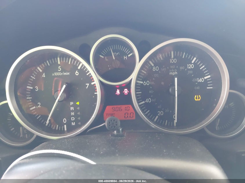 2008 Mazda Mx-5 VIN JM1NC26F080157026 IAAI salvage auction — NORMAL WEAR, Clear (Florida), sold $375 on 2026-07-15 (photo 7)