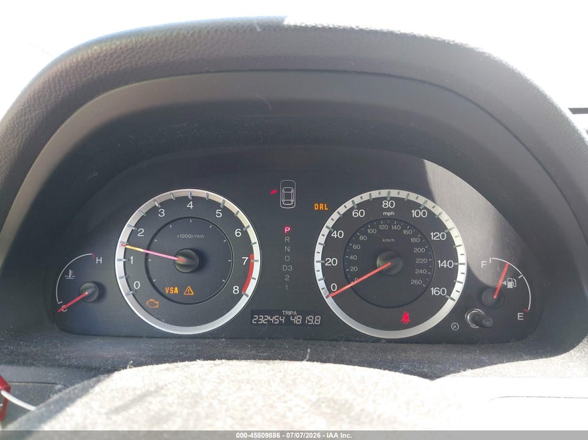 2008 Honda Accord VIN JHMCP264X8C013877 IAAI salvage auction — NORMAL WEAR, Clear (Montana), sold $200 on 2026-07-29 (photo 7)