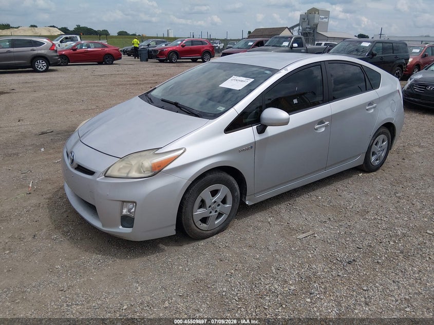2010 Toyota Prius VIN JTDKN3DU8A5080080 IAAI salvage auction — NORMAL WEAR, Clear (Illinois), sold $1,400 on 2026-07-29 (photo 2)