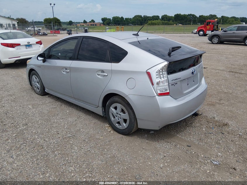 2010 Toyota Prius VIN JTDKN3DU8A5080080 IAAI salvage auction — NORMAL WEAR, Clear (Illinois), sold $1,400 on 2026-07-29 (photo 3)