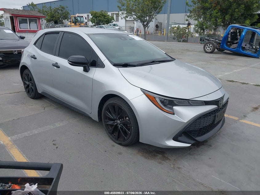 2020 Toyota Corolla VIN JTND4RBE4L3073597 IAAI salvage auction — LEFT REAR, Salvage (California), sold $2,050 on 2026-07-29 (photo 1)