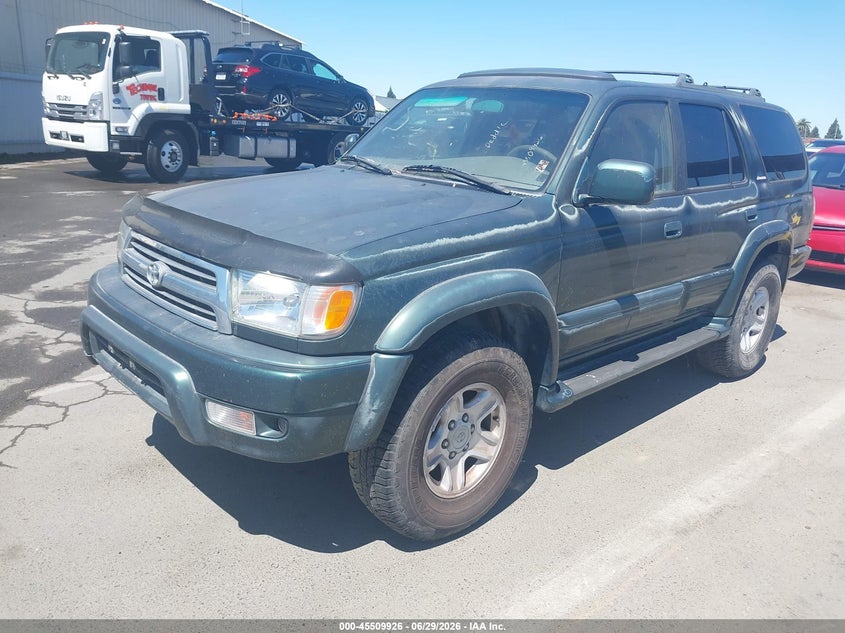 1999 Toyota 4runner VIN JT3HN87R1X0204036 IAAI salvage auction — NORMAL WEAR, Clear - Dealer Only (California), sold $2,150 on 2026-07-07 (photo 2)