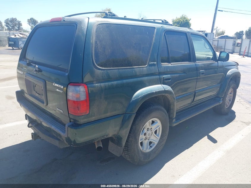 1999 Toyota 4runner VIN JT3HN87R1X0204036 IAAI salvage auction — NORMAL WEAR, Clear - Dealer Only (California), sold $2,150 on 2026-07-07 (photo 4)