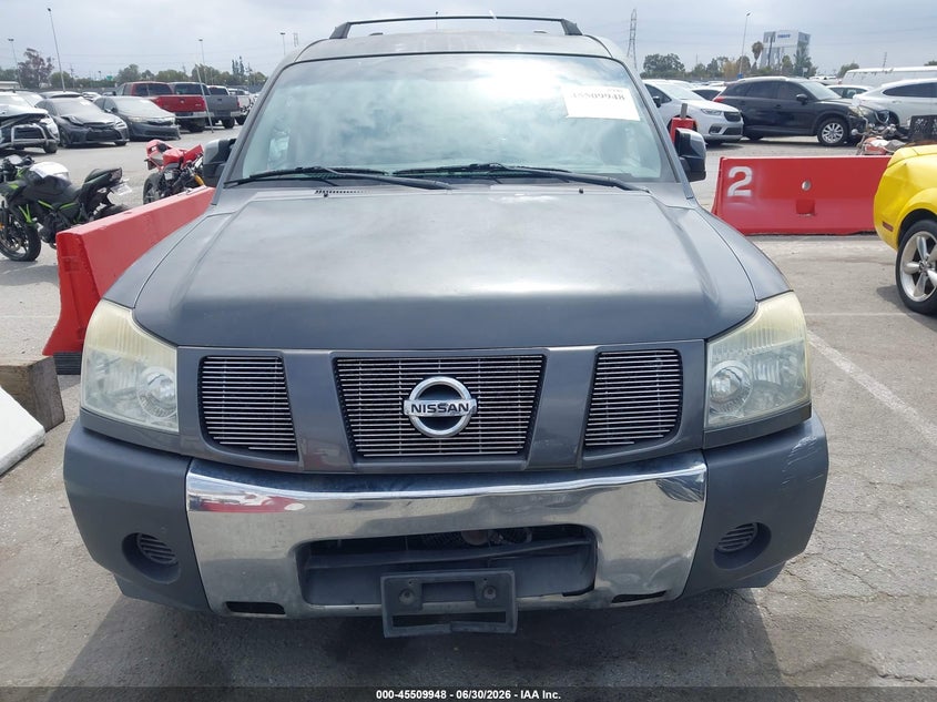 2007 Nissan Armada VIN 5N1AA08A27N714882 IAAI salvage auction — NORMAL WEAR, Clear - Dealer Only (California), sold $400 on 2026-07-09 (photo 6)