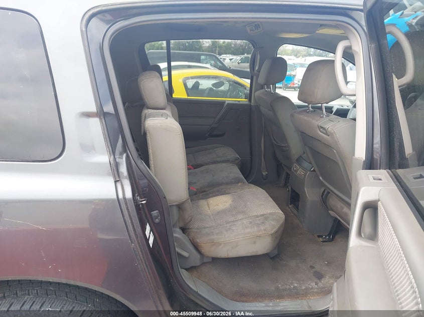 2007 Nissan Armada VIN 5N1AA08A27N714882 IAAI salvage auction — NORMAL WEAR, Clear - Dealer Only (California), sold $400 on 2026-07-09 (photo 8)