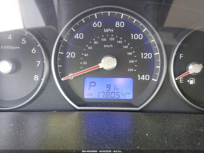 2012 Hyundai Santa fe VIN 5XYZG4AG2CG144945 IAAI salvage auction — NORMAL WEAR, Clear (Illinois), sold $950 on 2026-07-08 (photo 7)