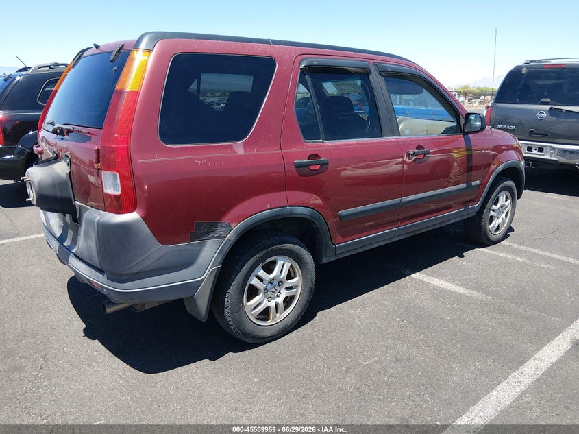 2002 Honda Cr-v VIN SHSRD78872U003974 IAAI salvage auction — NORMAL WEAR, Clear (Pennsylvania), sold $700 on 2026-07-24 (photo 4)