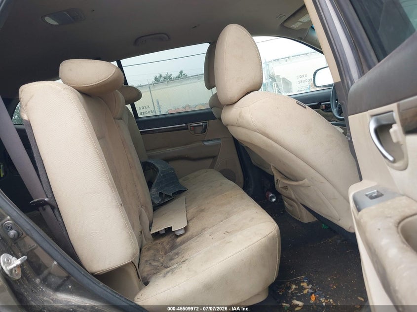 2011 Hyundai Santa fe VIN 5XYZGDAB2BG071644 IAAI salvage auction — NORMAL WEAR, Clear (North Carolina), sold $650 on 2026-07-24 (photo 8)