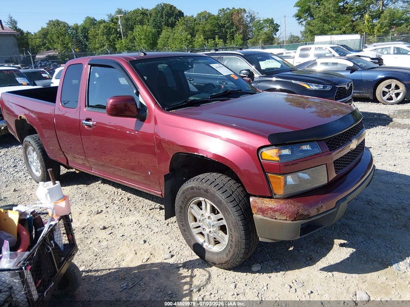 2009 Chevrolet Colorado VIN 1GCDT19E298138036 IAAI salvage auction — NORMAL WEAR, Original (West Virginia), sold $1,000 on 2026-07-18 (photo 1)