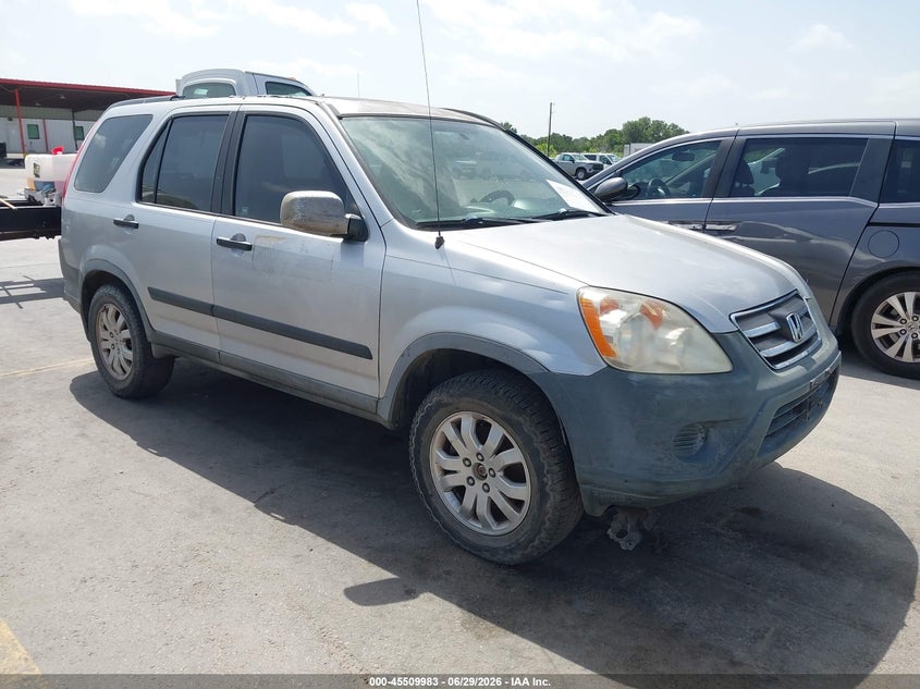 2006 Honda Cr-v VIN JHLRD78856C053141 IAAI salvage auction — NORMAL WEAR, Clear (Texas), sold $1,200 on 2026-07-23 (photo 1)