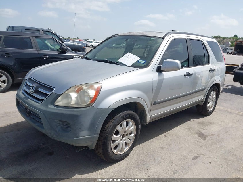 2006 Honda Cr-v VIN JHLRD78856C053141 IAAI salvage auction — NORMAL WEAR, Clear (Texas), sold $1,200 on 2026-07-23 (photo 2)