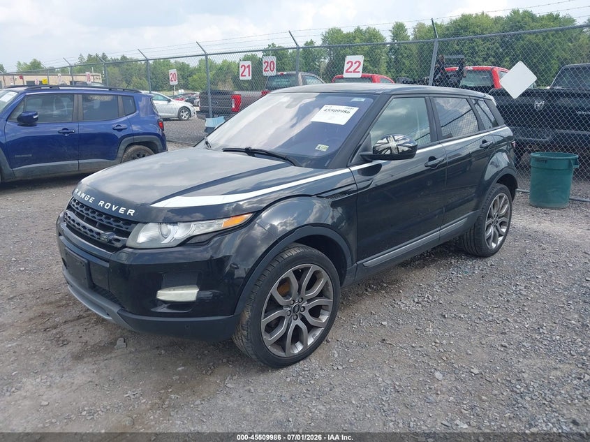 2015 Land rover Range rover evoque VIN SALVP2BG2FH045953 IAAI salvage auction — NORMAL WEAR, Clear (Virginia), sold $1,800 on 2026-07-09 (photo 2)
