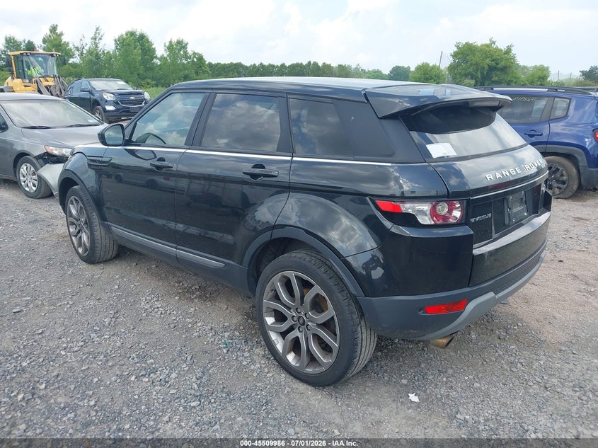 2015 Land rover Range rover evoque VIN SALVP2BG2FH045953 IAAI salvage auction — NORMAL WEAR, Clear (Virginia), sold $1,800 on 2026-07-09 (photo 3)