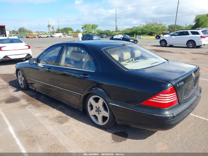 2004 Mercedes-benz S class VIN WDBNG75J94A426070 IAAI salvage auction — NORMAL WEAR, Clear (Hawaii), sold $100 on 2026-07-28 (photo 3)