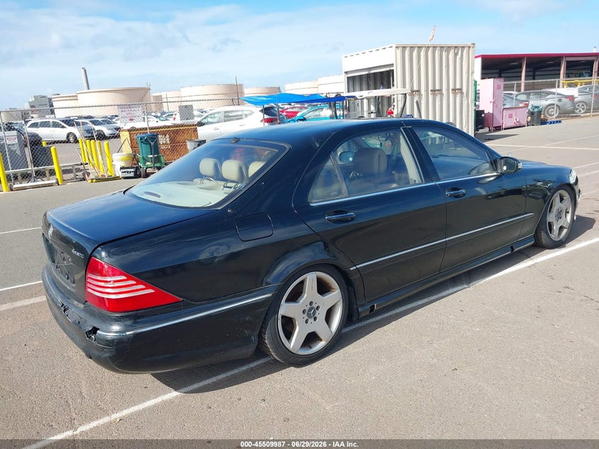 2004 Mercedes-benz S class VIN WDBNG75J94A426070 IAAI salvage auction — NORMAL WEAR, Clear (Hawaii), sold $100 on 2026-07-28 (photo 4)