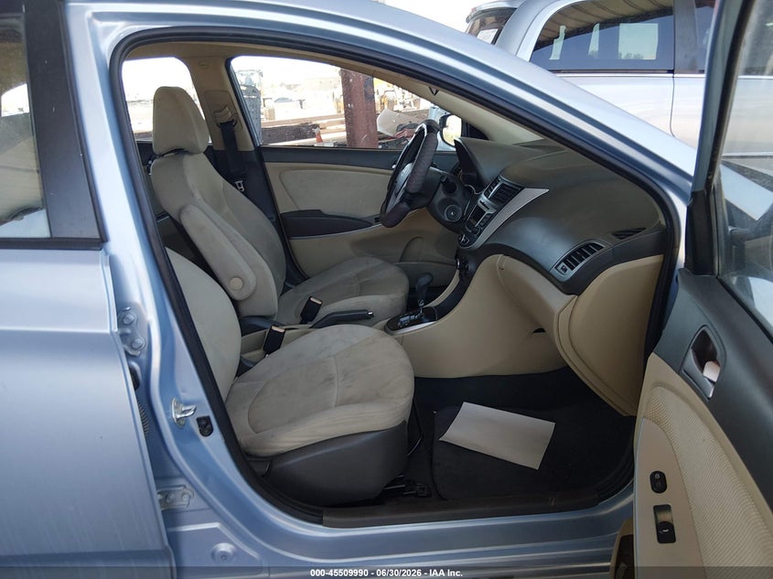 2014 Hyundai Accent VIN KMHCT4AE6EU598449 IAAI salvage auction — NORMAL WEAR, Clear-Dealer Only (Arizona), sold $575 on 2026-07-28 (photo 5)