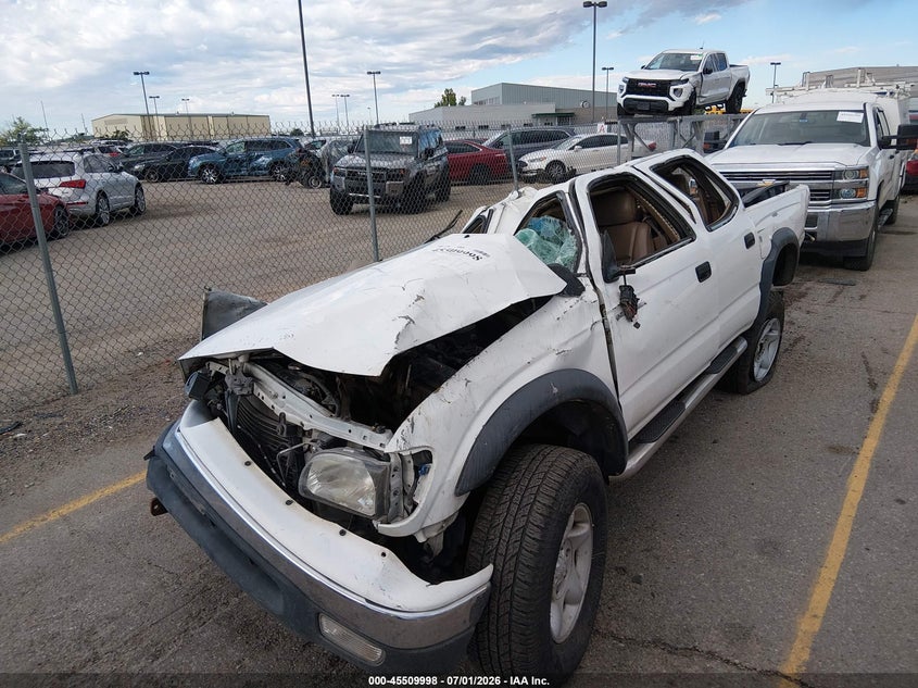 2004 Toyota Tacoma VIN 5TEGM92N44Z439191 IAAI salvage auction — ROLLOVER, Salvage (Idaho), sold $925 on 2026-07-31 (photo 6)