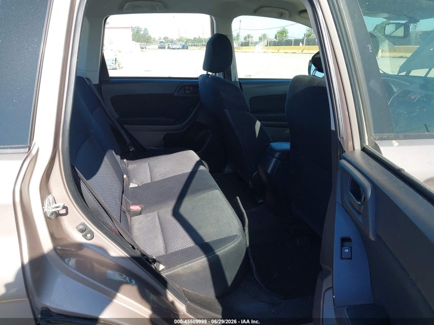 2014 Subaru Forester VIN JF2SJAAC2EH530954 IAAI salvage auction — NORMAL WEAR, Clear - Dealer Only (California), sold $3,175 on 2026-07-09 (photo 8)