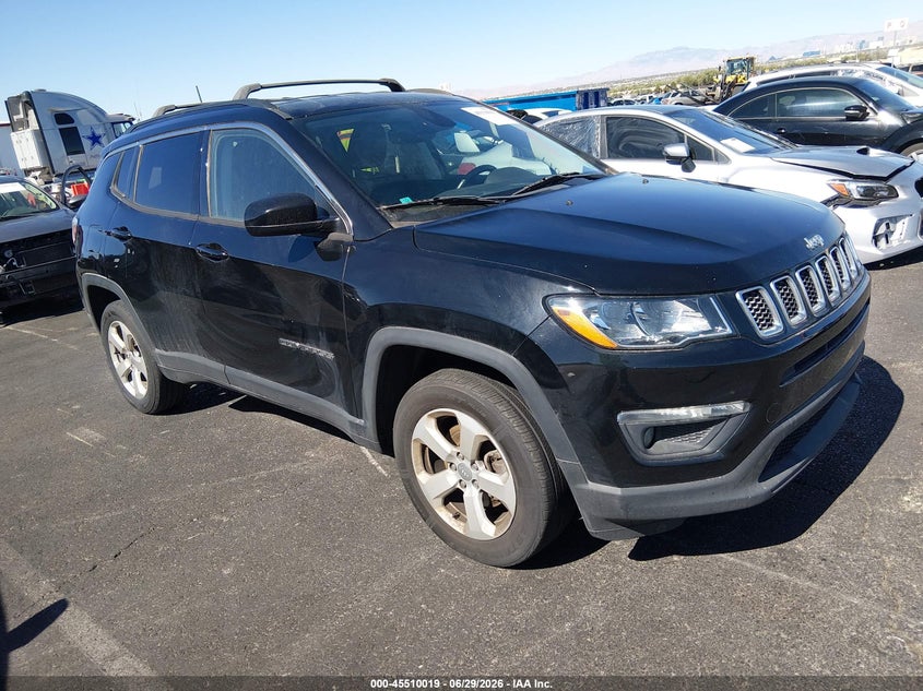 2018 Jeep Compass VIN 3C4NJDBB3JT349487 IAAI salvage auction — NORMAL WEAR, Clear (Michigan), sold $2,850 on 2026-07-24 (photo 1)