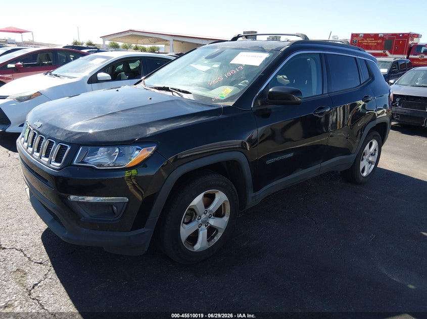 2018 Jeep Compass VIN 3C4NJDBB3JT349487 IAAI salvage auction — NORMAL WEAR, Clear (Michigan), sold $2,850 on 2026-07-24 (photo 2)