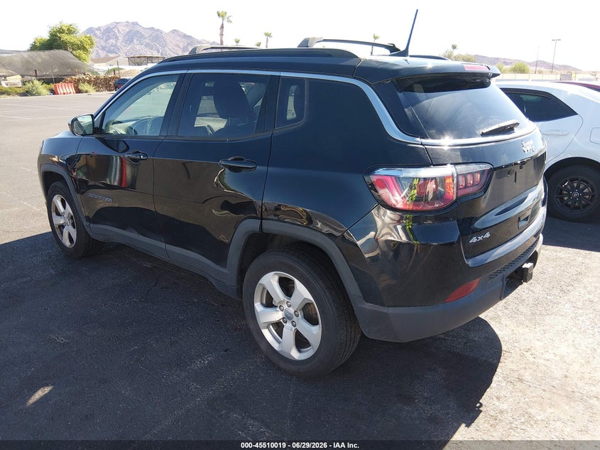 2018 Jeep Compass VIN 3C4NJDBB3JT349487 IAAI salvage auction — NORMAL WEAR, Clear (Michigan), sold $2,850 on 2026-07-24 (photo 3)