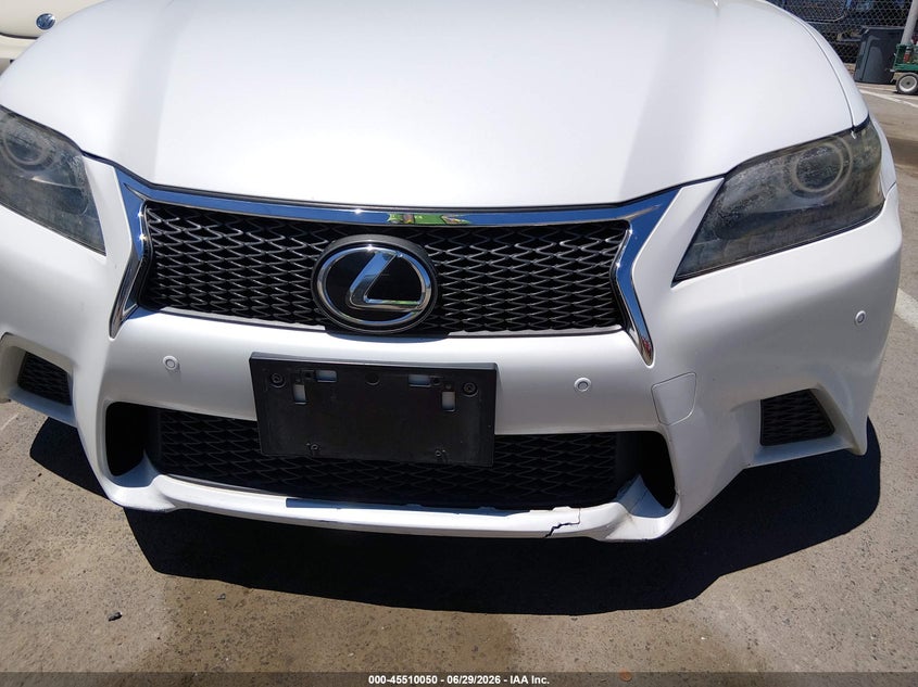 2013 Lexus Gs VIN JTHBE1BL1D5001608 IAAI salvage auction — NORMAL WEAR, Clear - Dealer Only (California), sold $9,150 on 2026-07-07 (photo 6)