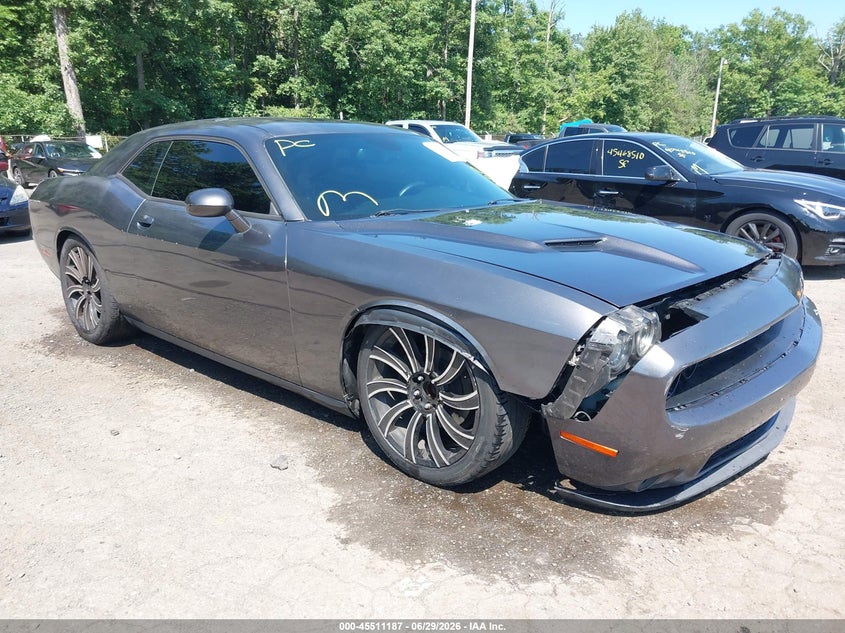 2015 Dodge Challenger VIN 2C3CDZAG5FH821038 IAAI salvage auction — FRONT END, Salvage Title, sold $1,500 on 2026-07-31 (photo 1)