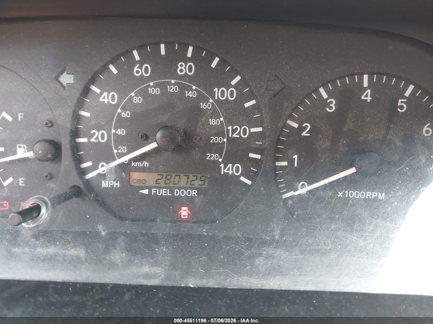 2000 Toyota Camry VIN JT2BG22K2Y0424184 IAAI salvage auction — MECHANICAL, Clear (Maryland), sold $325 on 2026-07-15 (photo 7)
