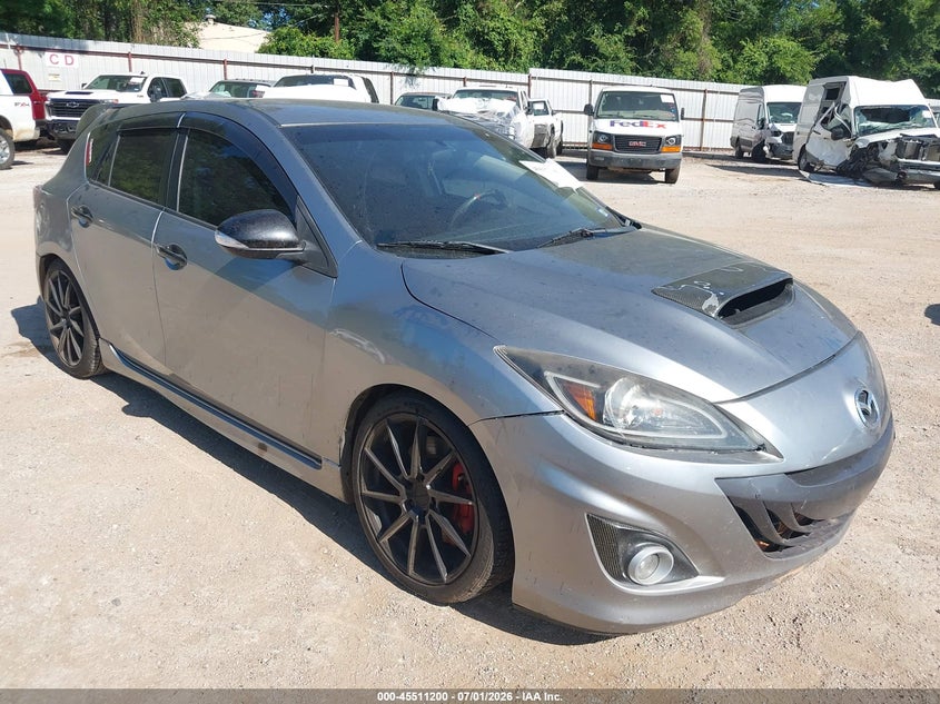 2013 Mazda 3 VIN JM1BL1L38D1715605 IAAI salvage auction — NORMAL WEAR, Original (Texas), sold $725 on 2026-07-09 (photo 1)