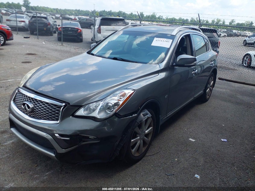 2017 Infiniti Qx50 VIN JN1BJ0RP2HM381511 IAAI salvage auction — NORMAL WEAR, Clear (Alabama), sold $3,250 on 2026-07-07 (photo 2)