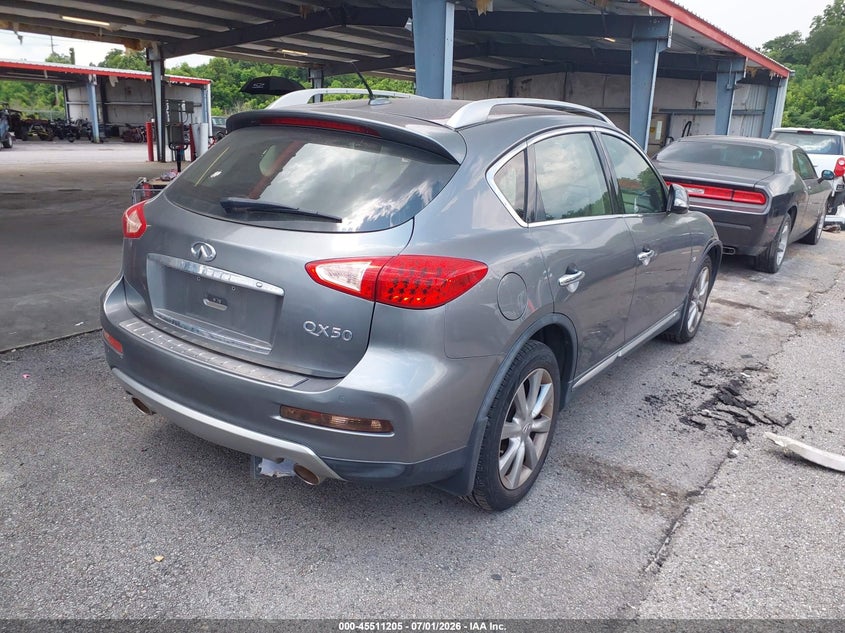 2017 Infiniti Qx50 VIN JN1BJ0RP2HM381511 IAAI salvage auction — NORMAL WEAR, Clear (Alabama), sold $3,250 on 2026-07-07 (photo 4)