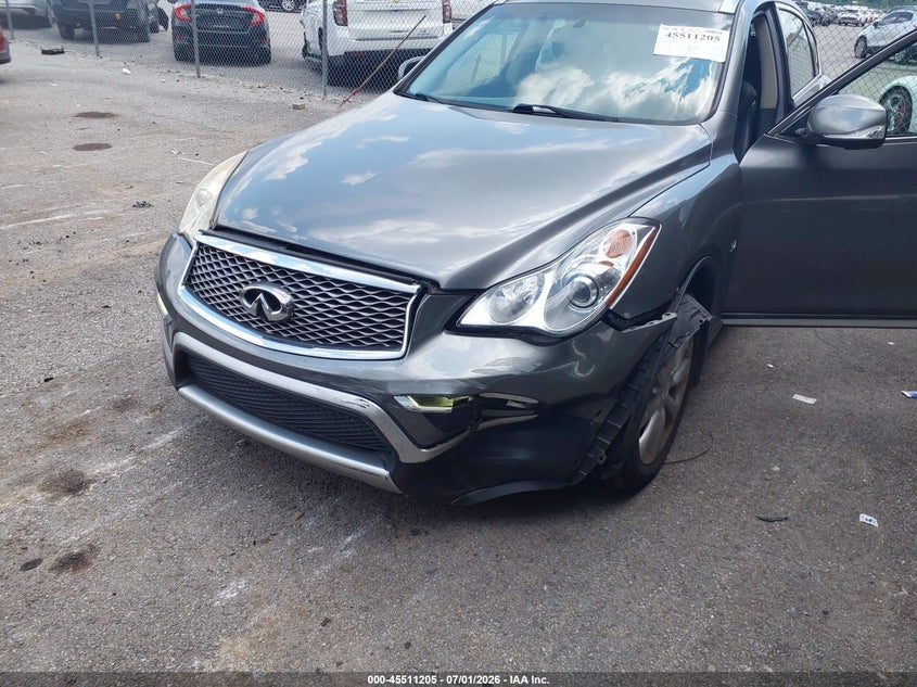 2017 Infiniti Qx50 VIN JN1BJ0RP2HM381511 IAAI salvage auction — NORMAL WEAR, Clear (Alabama), sold $3,250 on 2026-07-07 (photo 6)