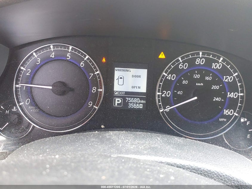 2017 Infiniti Qx50 VIN JN1BJ0RP2HM381511 IAAI salvage auction — NORMAL WEAR, Clear (Alabama), sold $3,250 on 2026-07-07 (photo 7)