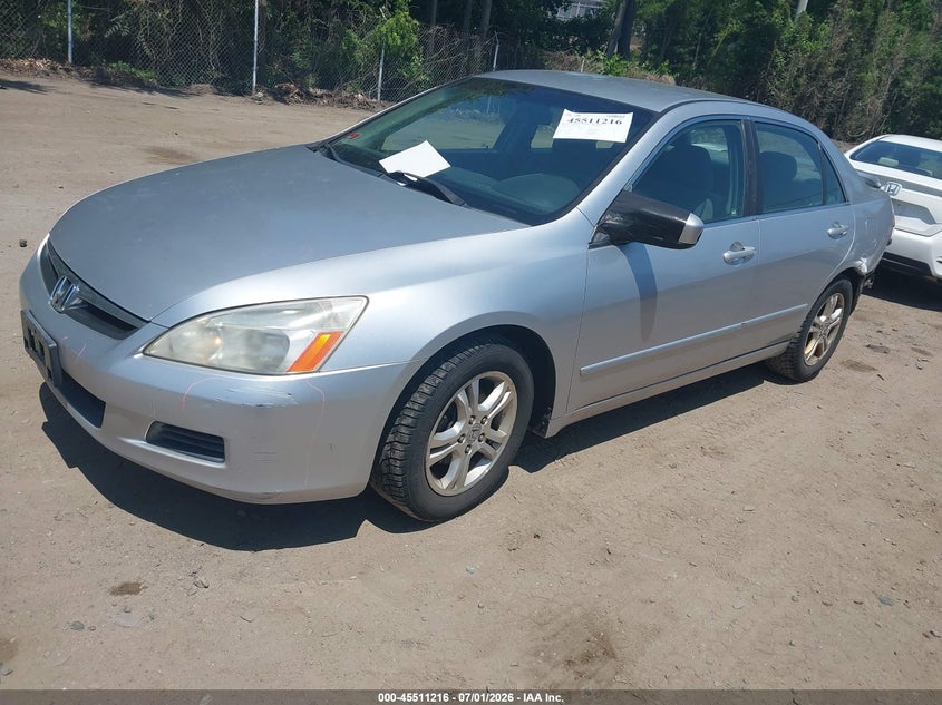 2007 Honda Accord VIN JHMCM56367C012810 IAAI salvage auction — REAR END, Salvage (Rhode Island), sold $25 on 2026-07-28 (photo 2)